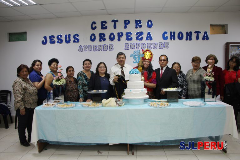 Aniversario de Cetpro Jesús Oropeza Chonta