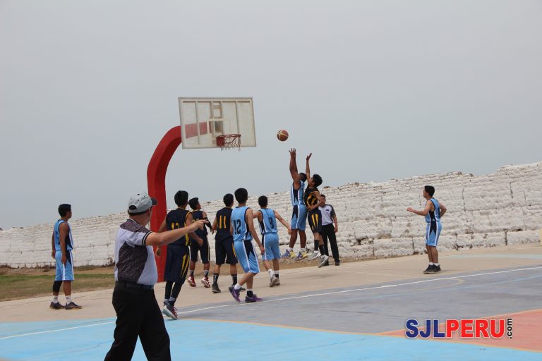 Campeonato regional de basket en Chancay.-