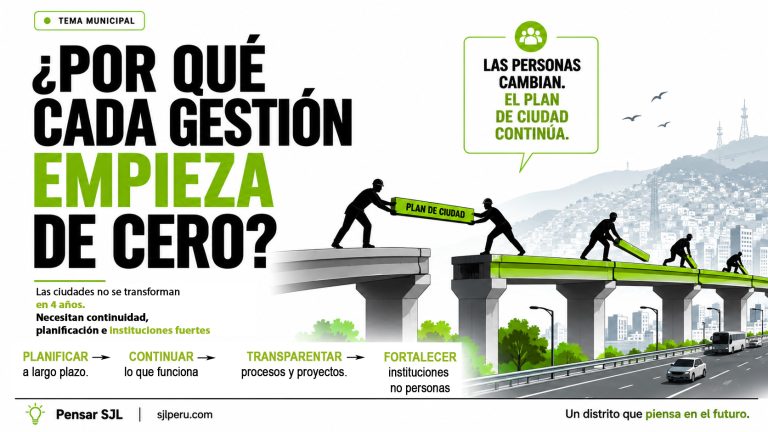 ¿POR QUÉ CADA GESTIÓN EMPIEZA DE CERO?