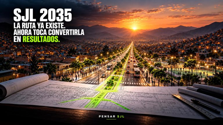 SJL 2035: la ruta ya existe. Falta que alguien la ejecute